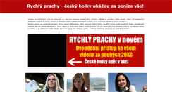 Desktop Screenshot of prachy-rychly.cz